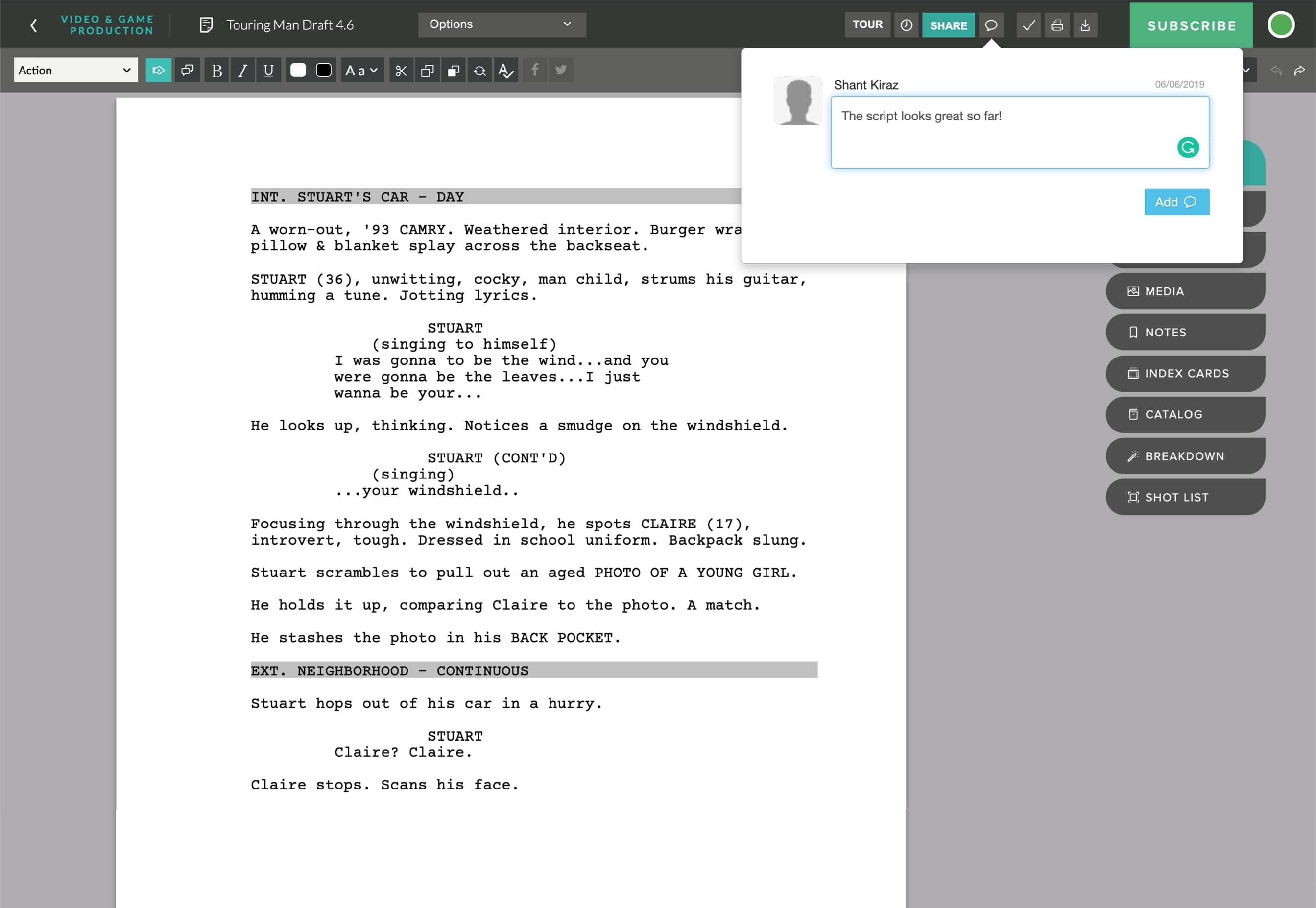 Best Alternative to Celtx? Meet StudioBinder's Free Scriptwriting Application