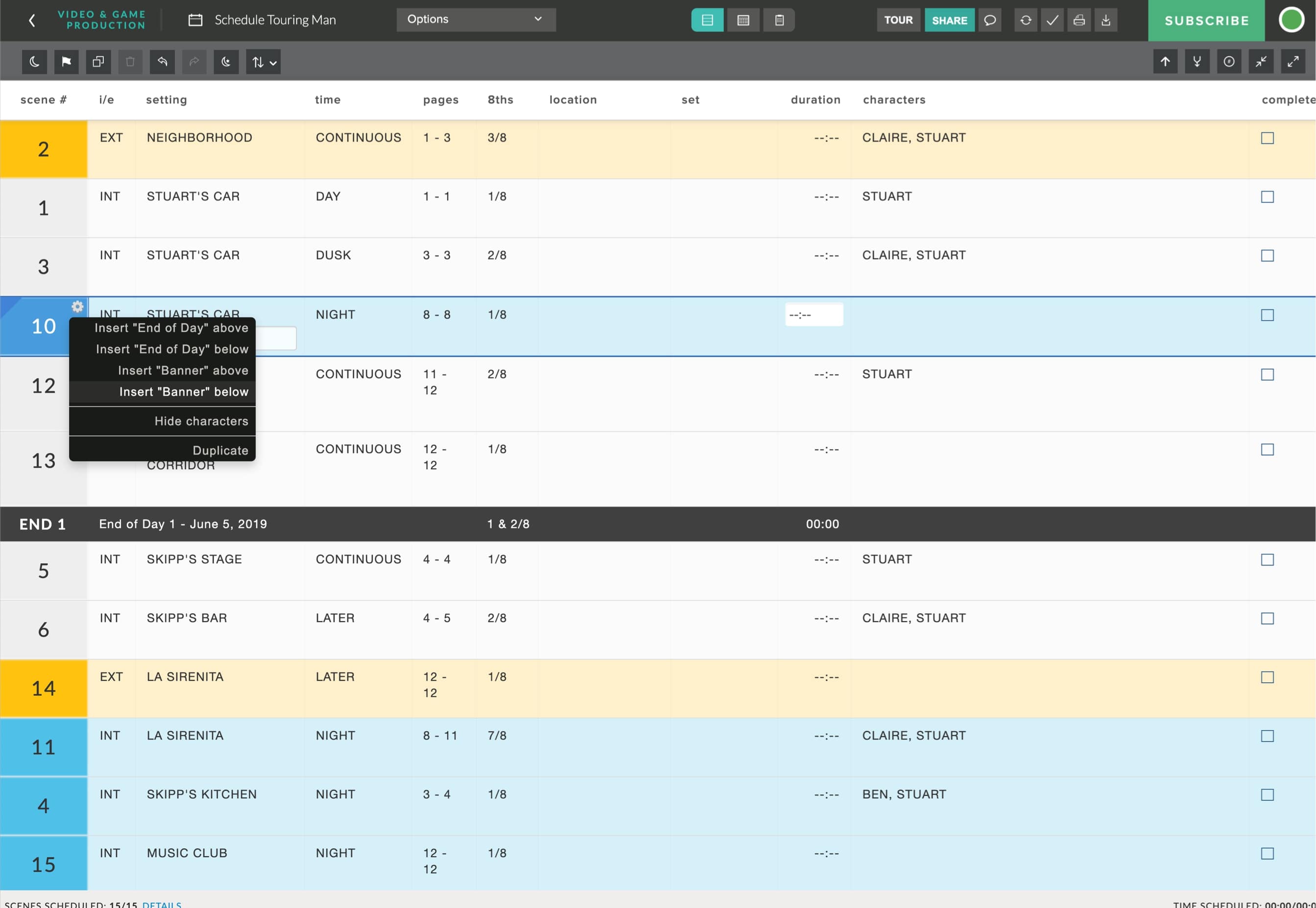 Best Alternative to Celtx Shooting Schedule Software - More Options Best Alternative to Celtx Shooting Schedule Software - More Options
