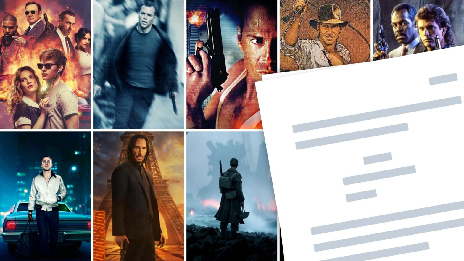 Best Free Action Movie Scripts Online Featured