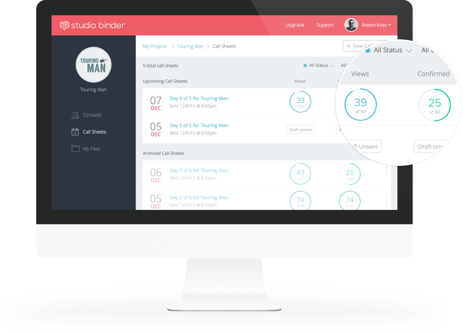 Create a Better Call Sheet with Free Call Sheet Template - Track Views and Confirmations  - StudioBinder