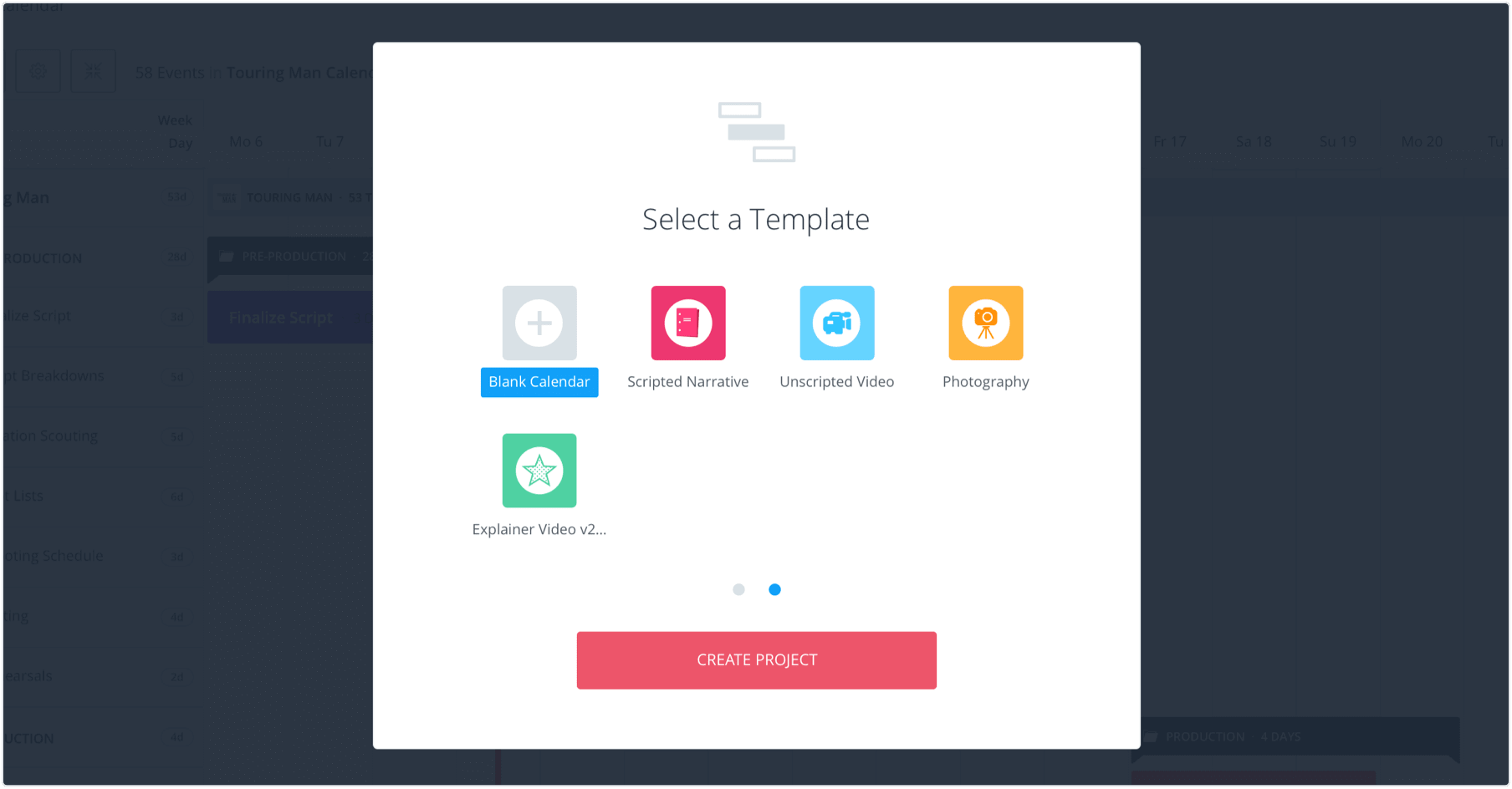 Gantt Style Production Calendar - Create Custom Templates - StudioBinder Production Management Software Gantt Style Production Calendar - Create Custom Templates - StudioBinder Production Management Software